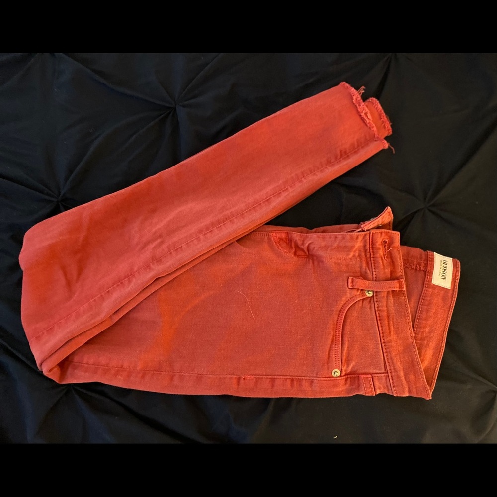 Red Hudson jeans
